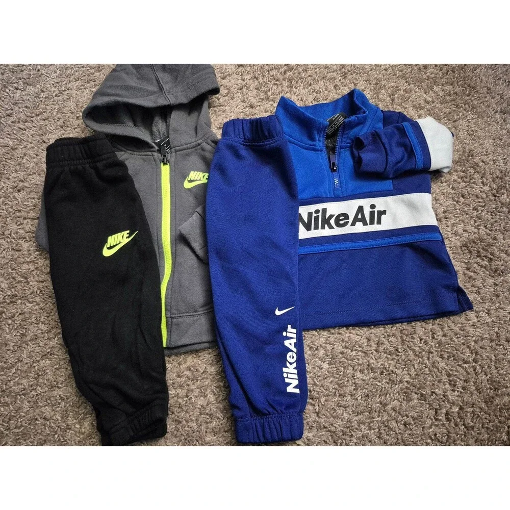 Nike baby boy outfits fall / winter tracksuits size 12 months